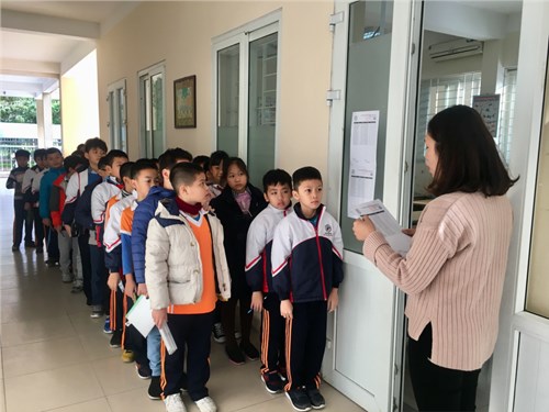Trường Tiểu học Đô Thị Việt Hưng tổ chức cuộc thi đánh giá năng lực tư duy toán quốc tế IMAS - vòng 1 năm học 2018 – 2019
